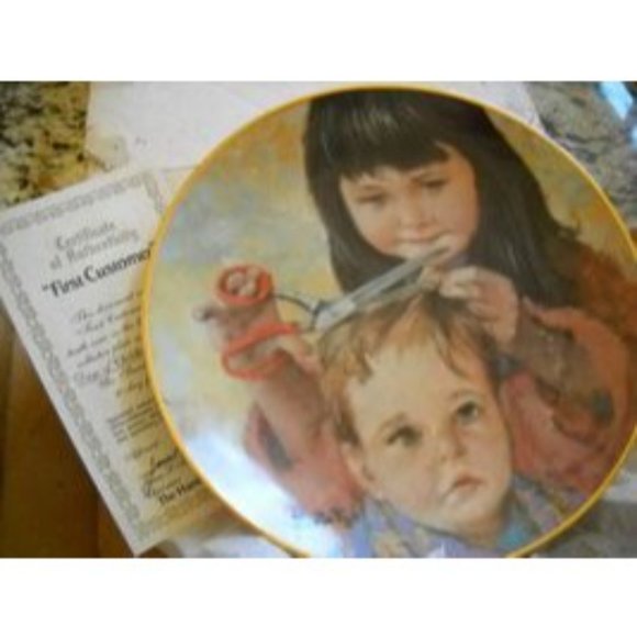 12 Plate Set of Hamilton Collection The Summer Days of Childhood Thornton Utz - Picture 11 of 12